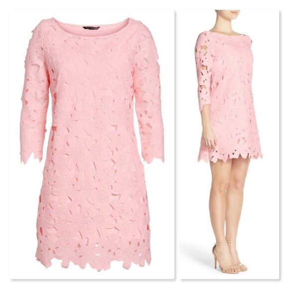 Felicity & Coco Belza Floral Lace Shift Dress XS - Picture 2 of 11